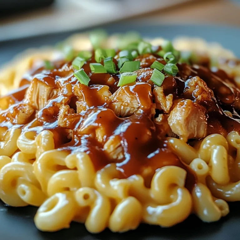 BBQ Chicken Mac & Cheese