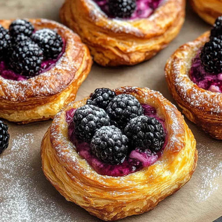 Blackberry Cream Cheese Danish