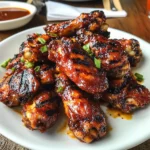 Bourbon Spice Grilled Chicken Wings