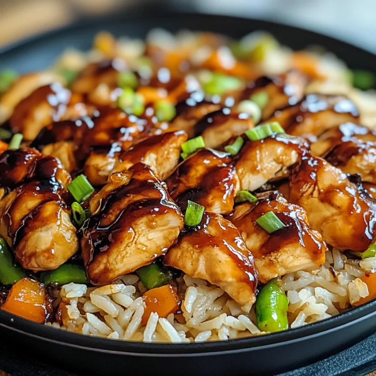 Honey BBQ Chicken Rice