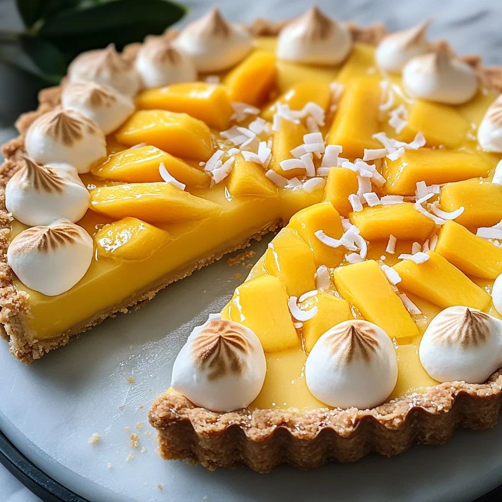 Mango Curd Tart Recipe