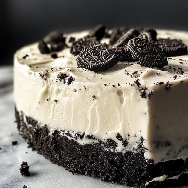 No Bake Oreo Cheesecake Recipe - Easy and Delicious!