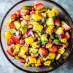 Avocado Strawberry Mango Salsa