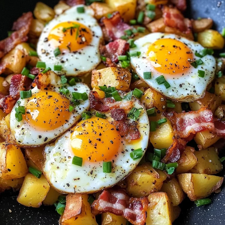 Bacon, Egg, and Potato Hash
