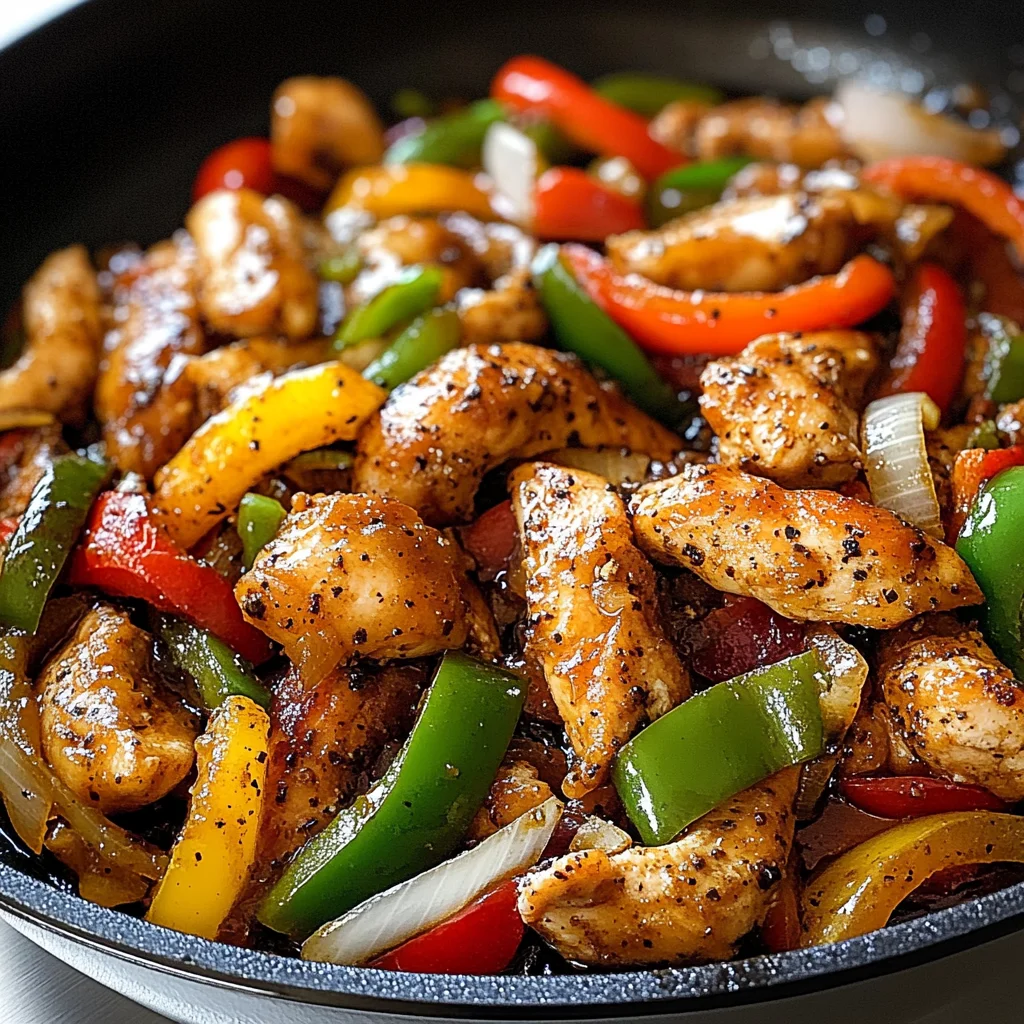Black Pepper Chicken
