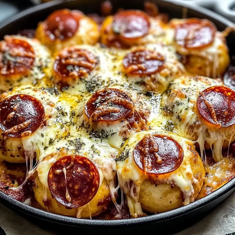 Cheesy Pepperoni Pizza Bombs