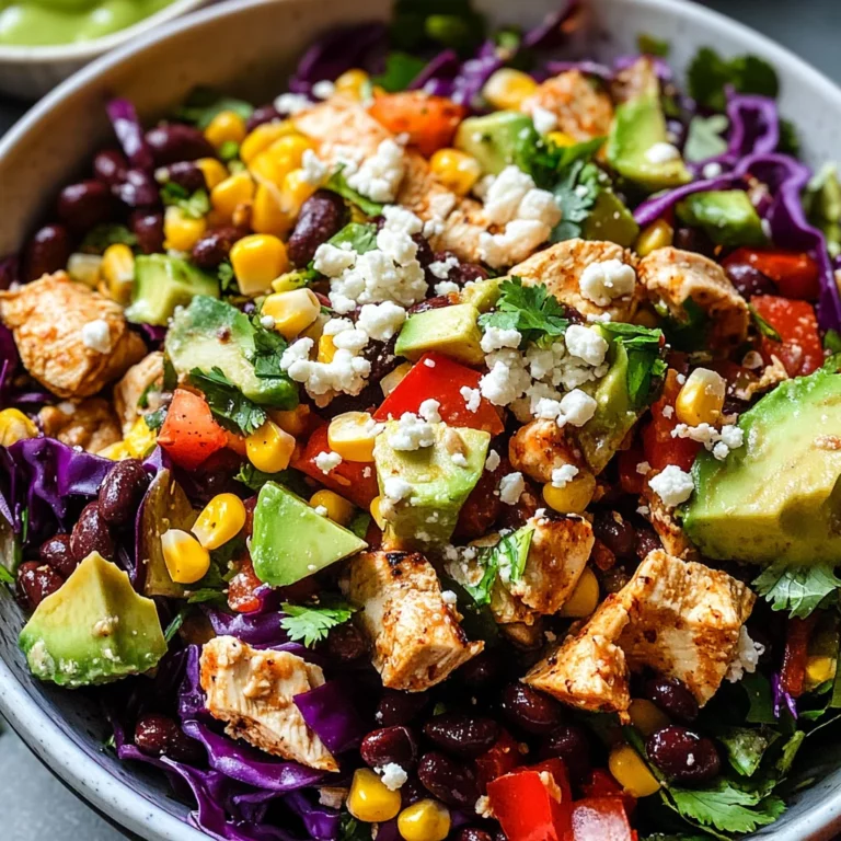 Chipotle Chicken Chopped Salad