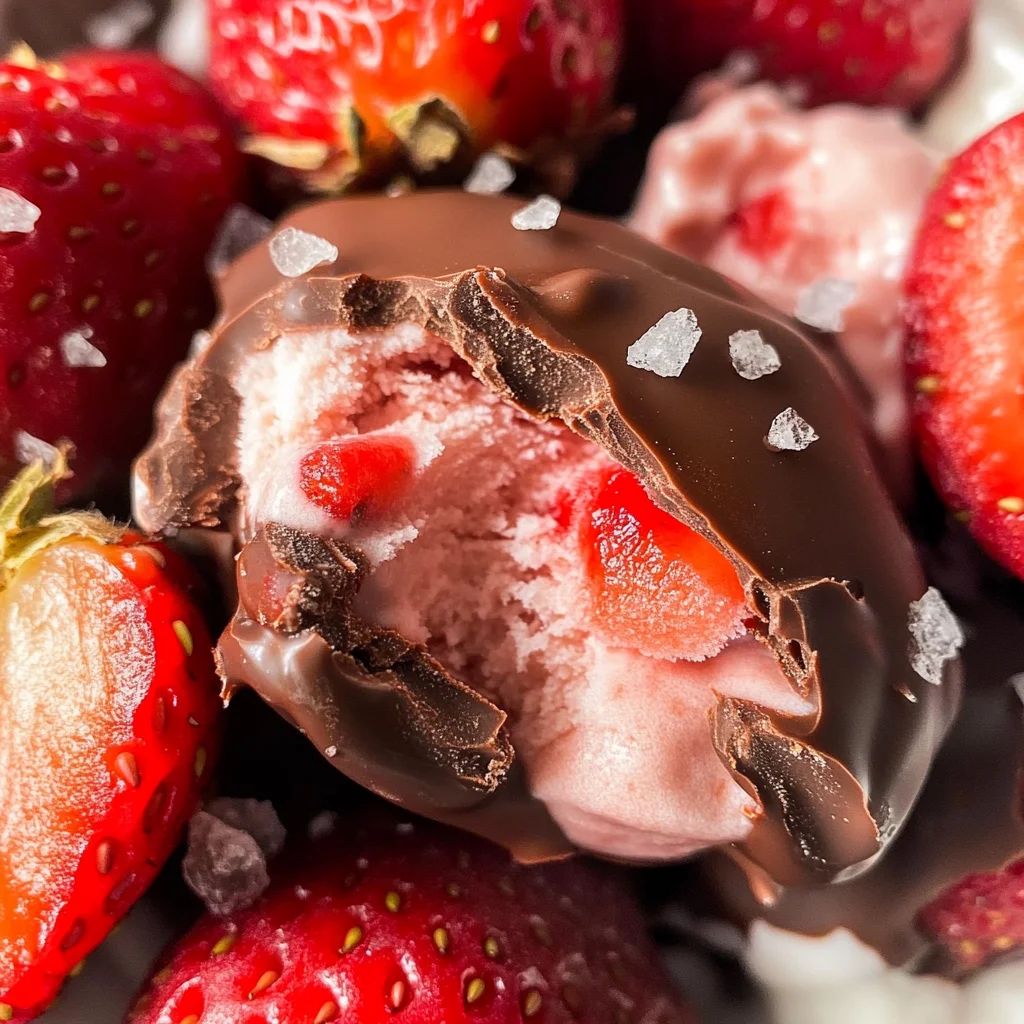 Chocolate Strawberry Yogurt Clusters (Viral Recipe!)