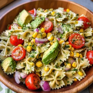 Cilantro Lime Pasta Salad