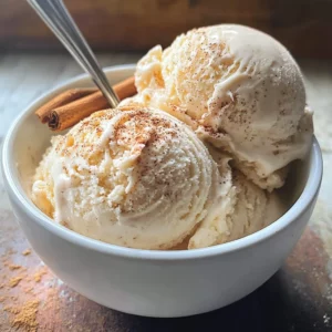 Cinnamon and Honey Ice Cream