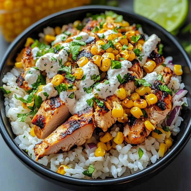 Easy Street Corn Chicken Rice Bowl