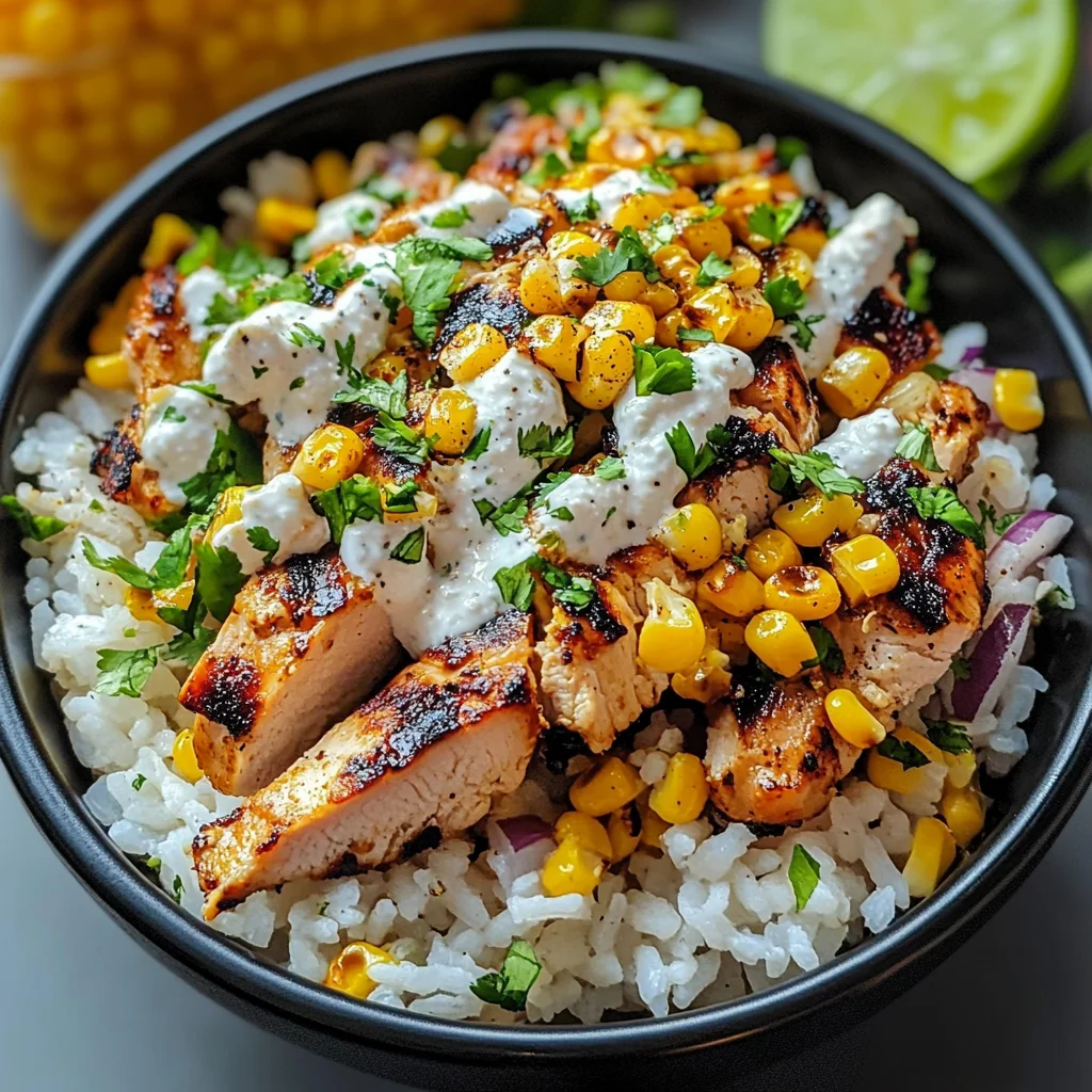 Easy Street Corn Chicken Rice Bowl