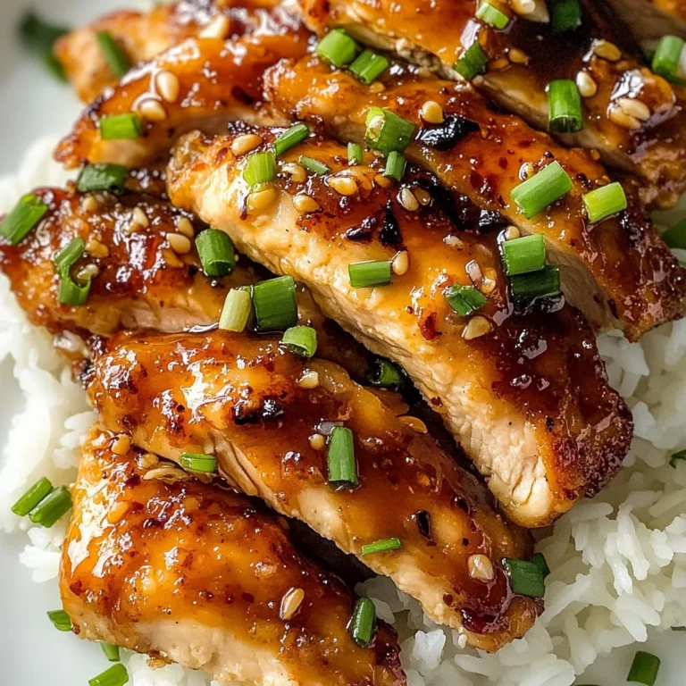 Honey Garlic Chicken Breasts