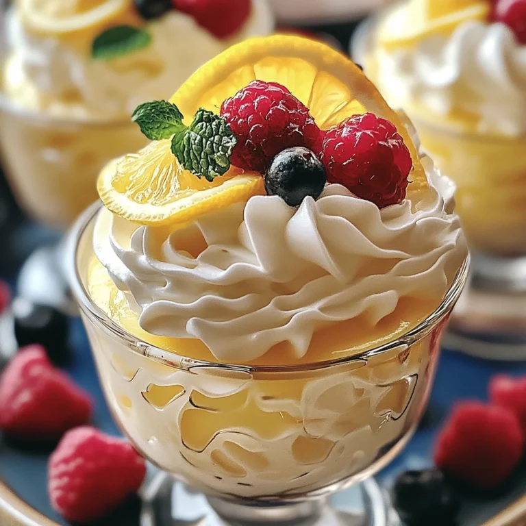 Lemon Cheesecake Mousse