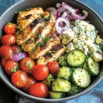 Low-Carb & Keto Greek Chicken Bowls