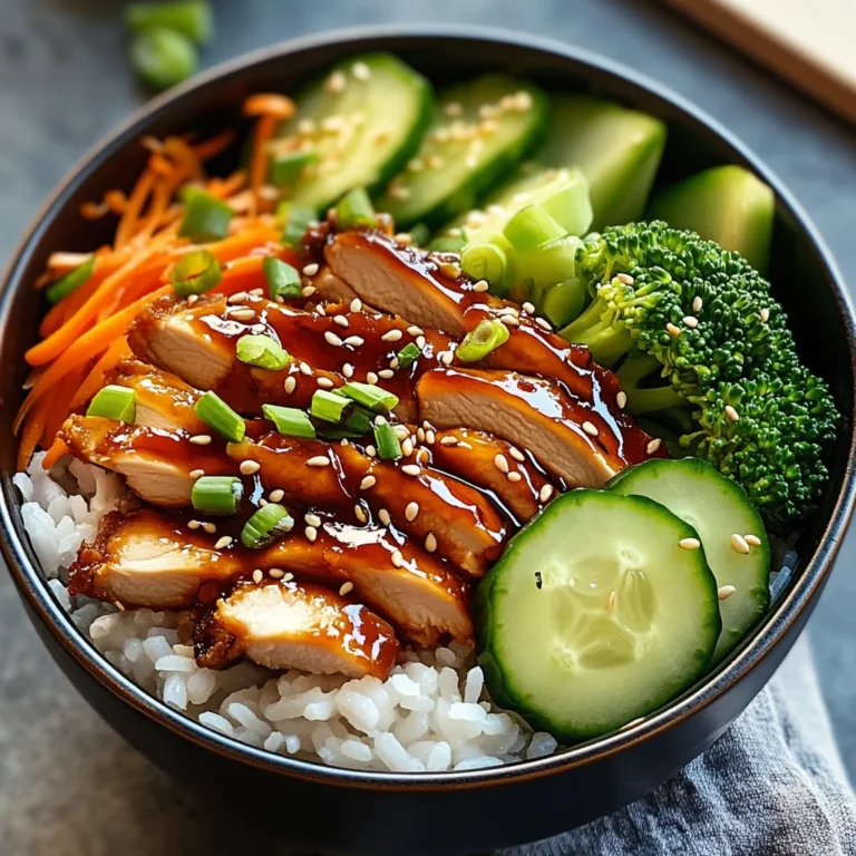 Sticky Chicken Rice Bowls – A Flavorful Bowl Meal