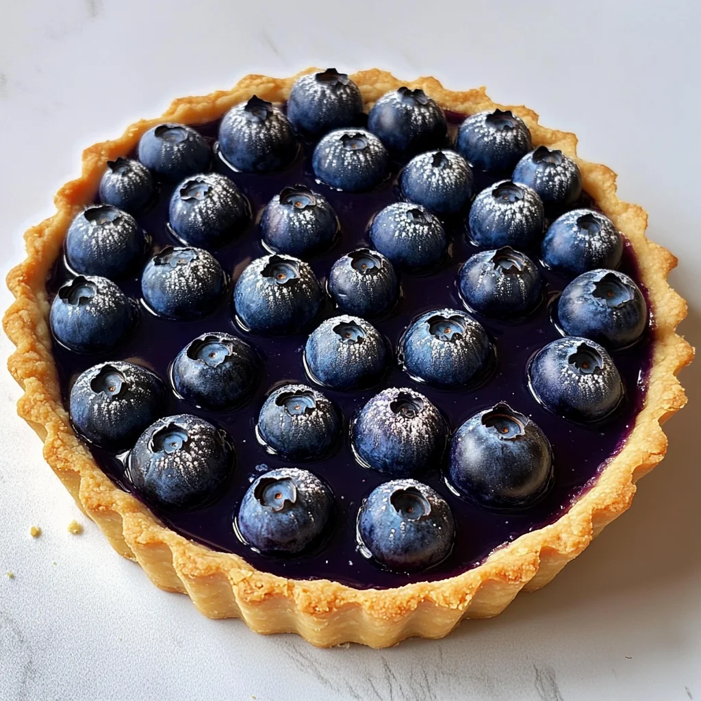 The Original Blueberry Ganache Tart