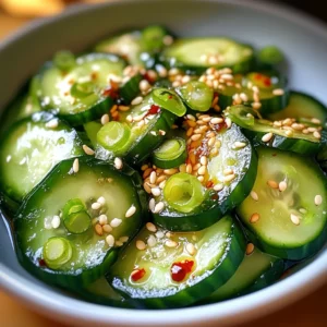 Asian Cucumber Salad