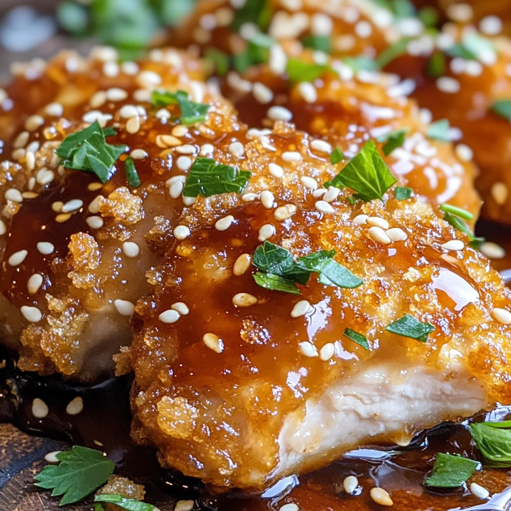 Baked Crunchy Hot Honey Chicken Recipe