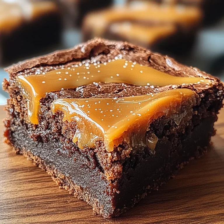 Caramel Brownies