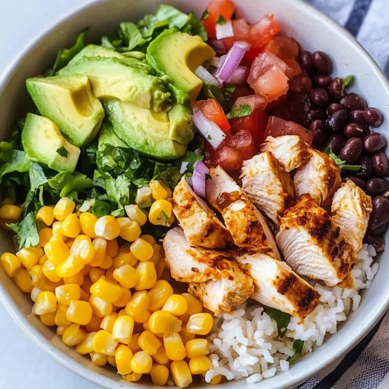 Chicken Burrito Protein Bowl