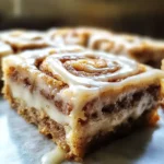 Cinnamon Roll Bliss Bars