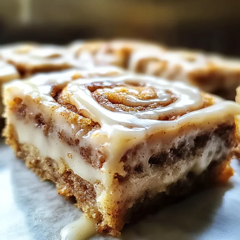 Cinnamon Roll Bliss Bars