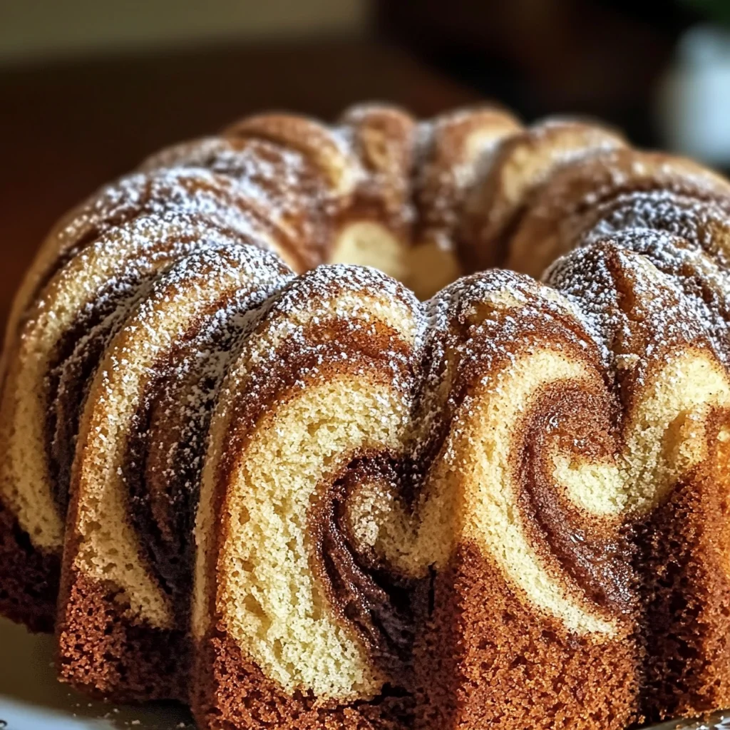 Cinnamon Swirl Bundt Cake