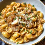 Easy French Onion Pasta