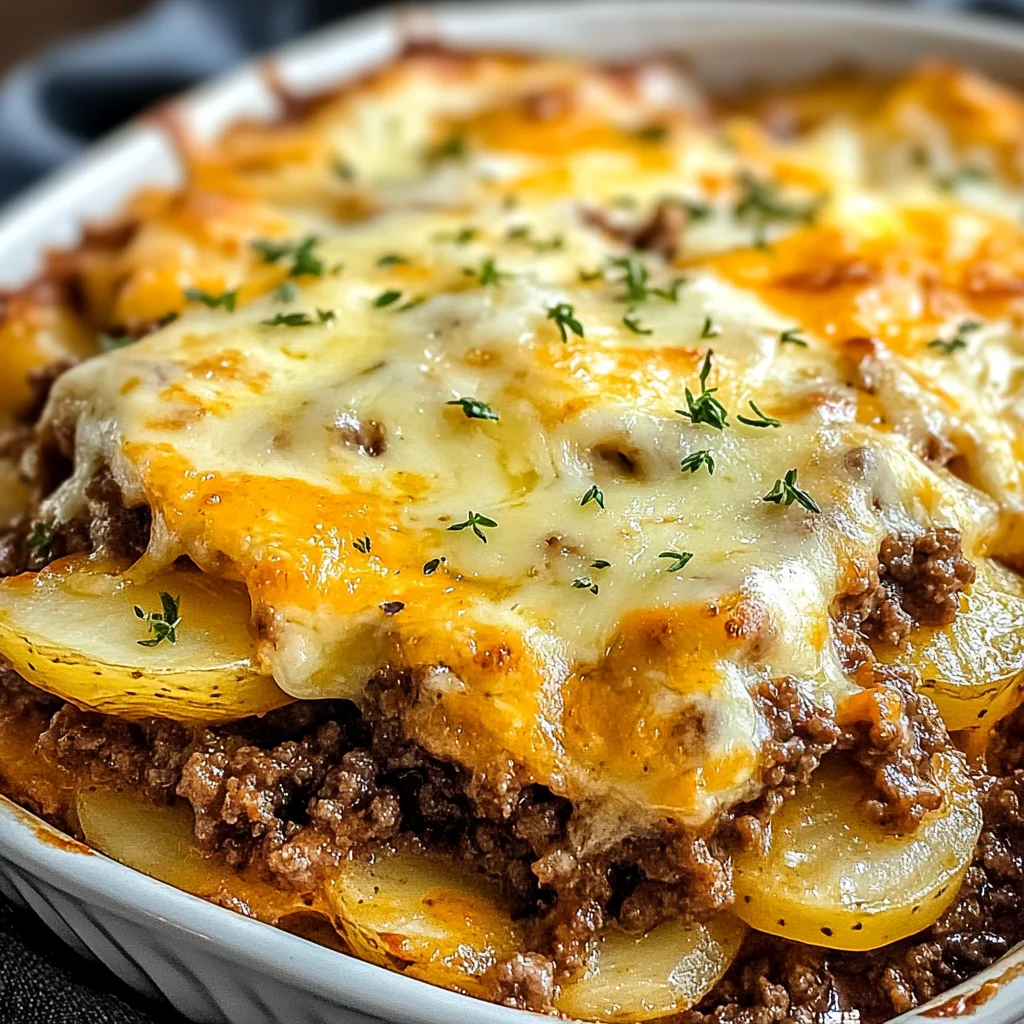 Hobo Casserole with Ground Beef & Potatoes – Quick & Delicious!