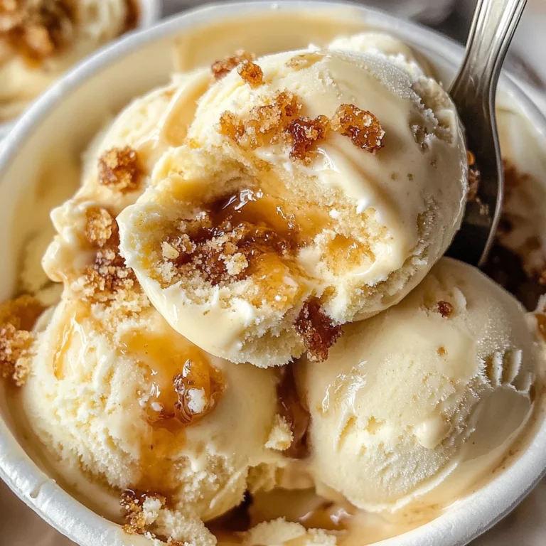 Homemade Crème Brûlée Ice Cream Recipe