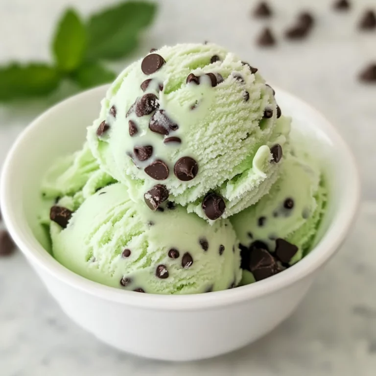 Ninja Creami Mint Chocolate Chip Ice Cream