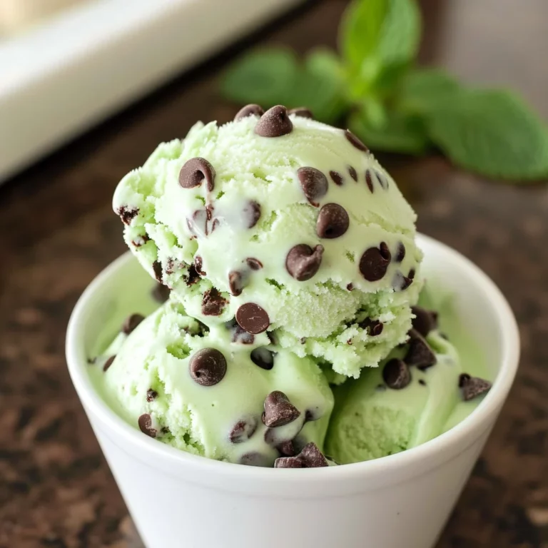 Ninja Creami Mint Chocolate Chip Ice Cream