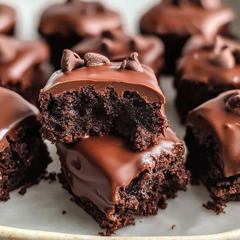 No-Bake Brownie Bites