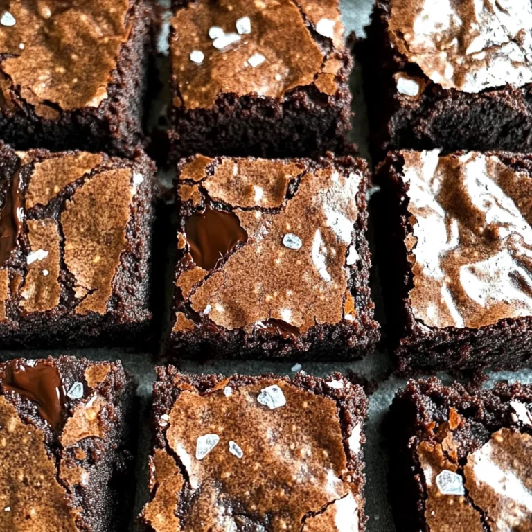 One Bowl Brownies