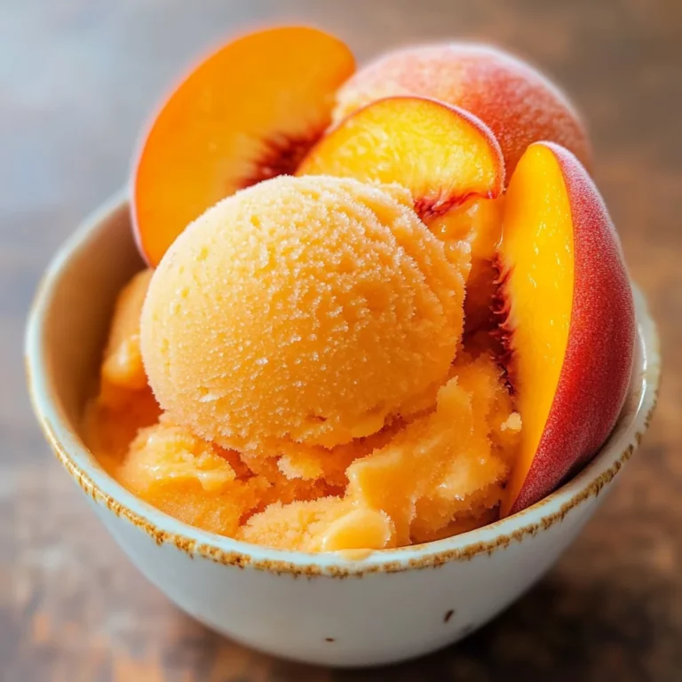 Peach Sorbet