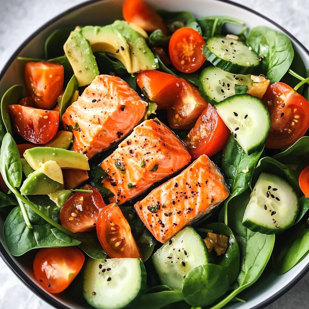 Salmon Avocado Salad