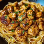 Spicy Cajun Honey Butter Chicken & Pasta
