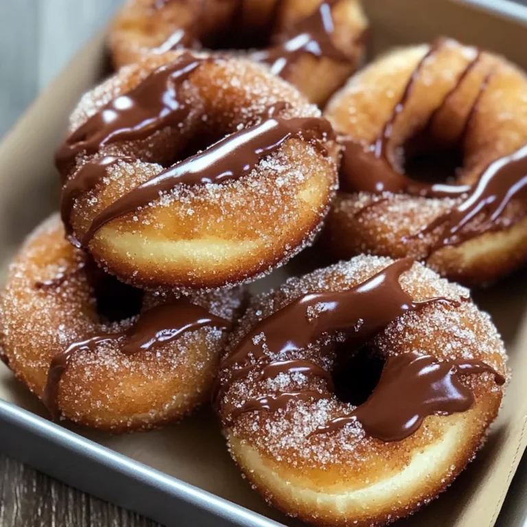 Sweet Churro Donut Bites