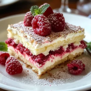 White Chocolate Raspberry Tiramisu: A Decadent Layered Delight