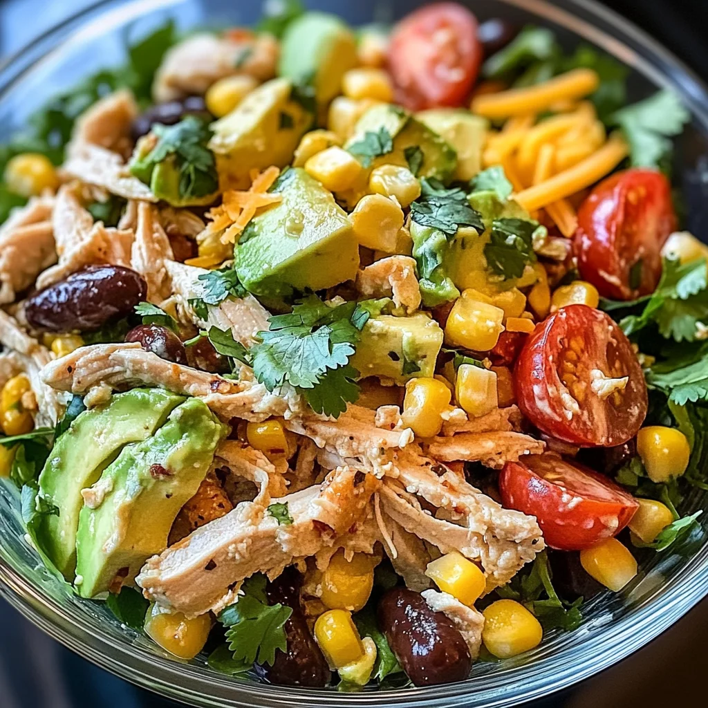 Zesty Southwest Chicken Salad Recipe is a must-try!
