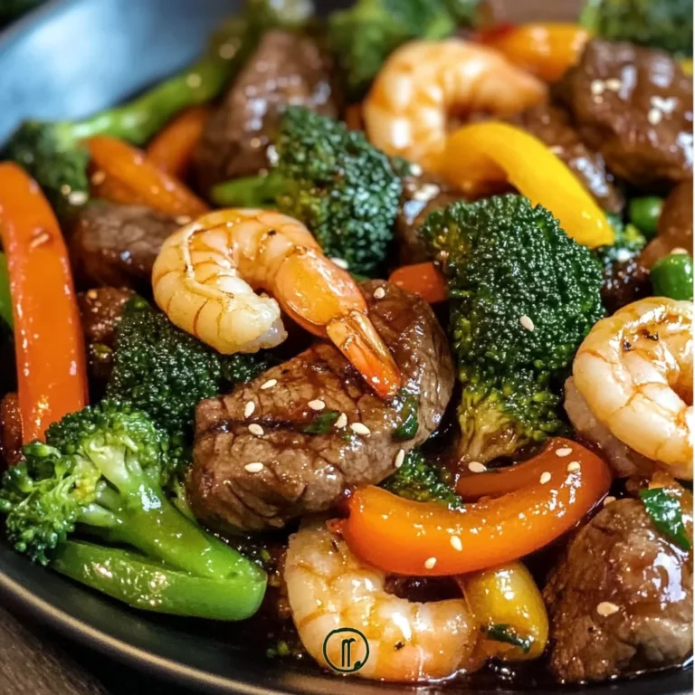 steak and shrimp stir fry