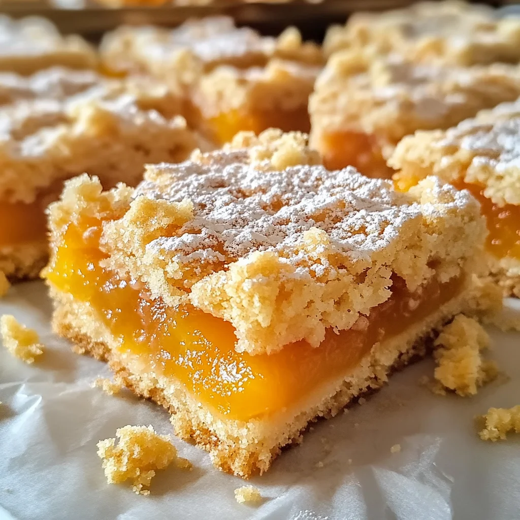 Apricot Shortbread Bars Recipe