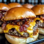 Bacon Jam Cheeseburger Sliders