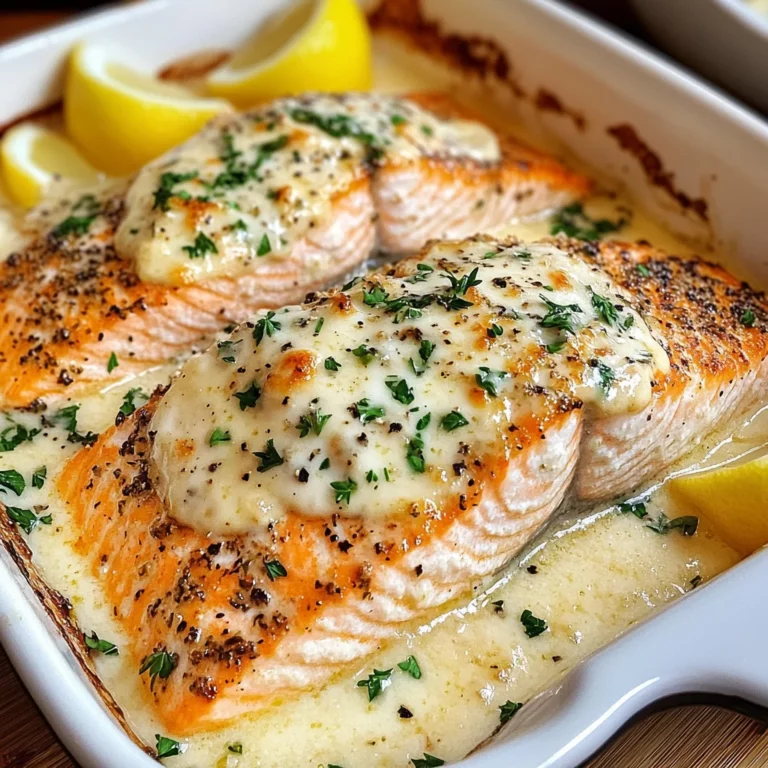 Baked Boursin Salmon