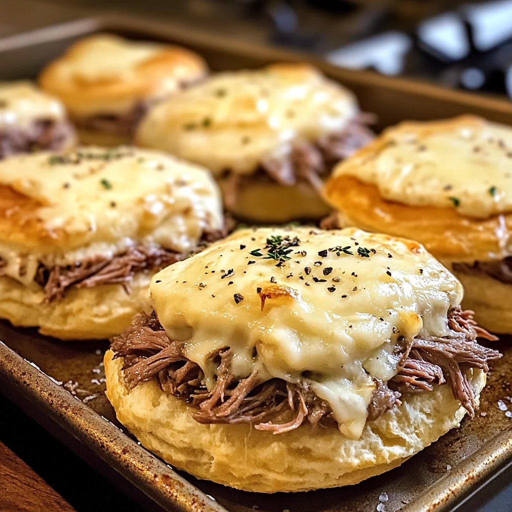Baked French Dip Biscuits Recipe: A Comforting, Family-Friendly Meal