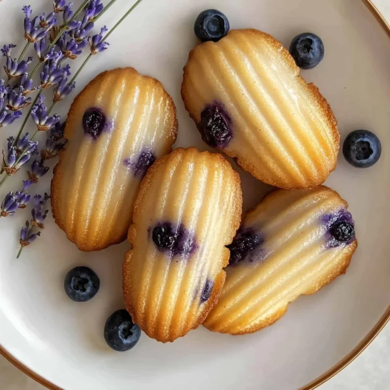Blueberry Lavender Vegan Madeleines: An Incredible 7-Step Recipe