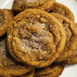 Brown Butter and Maple Chewy Pumpkin Cookies