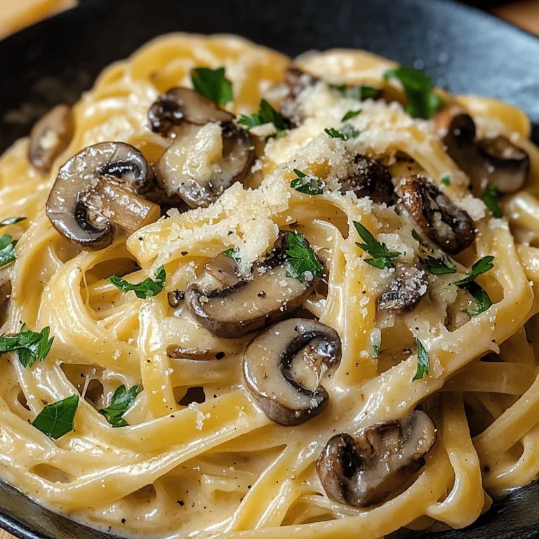 Caramelized Leek and Mushroom Gruyere Pasta