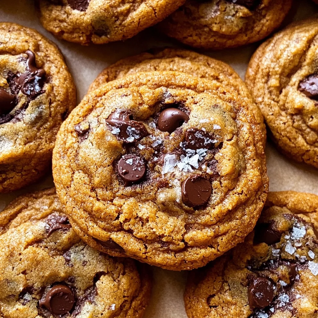 Chewy Pumpkin Chocolate Chip Cookies